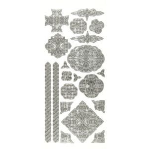 12 PACK DAZZLES 4x9 CELTIC SILVER Papercraft, Scrapbooking (Source Book)