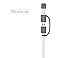 [Apple MFi Certified] Idmix Lightning to USB Cable, 3.28ft 2-in-1 Lightning Cable & Micro USB Cable, Sync Data & Charging Cord for iPhone 6 Plus 5S 5C 5, iPad, S6 edge, Nexus, HTC, Nokia and More
