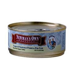 Newman's Own Organics Adult Turkey & Vegetable Formula Canned Cat Food