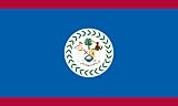 America's Flag Company FF3X5NBZE1 3-Foot by 5-Foot Nylon Belize Flag