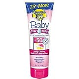 BANANA BOAT BABY TEAR FREE BROAD SPECTRUM SUNBLOCK [SPF 50] LONG LASTING UVA/UVB PROTECTION.