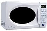 Danby DMW1153W 1.1 cu. ft. Countertop Microwave Oven with 1100 Cooking Watts, 10 Power Levels and Speed Defrost: White
