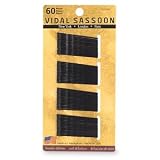 Vidal Sassoon Bobby Pins, Black, 60 Count