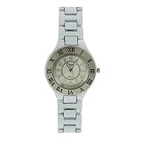 Contemporary White Roman Numeral Ladies Watch