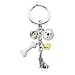 Pug - I Love My Dog Keychain