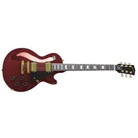 Gibson Les Paul Studio Electric Guitar (With Case) (With Gold Hardware, Wine Red)