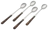 Rosanna Tortoise Napoleon Iced Tea Spoons, Set of 4