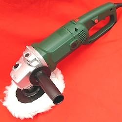 Anytime Tools 7" PROFESSIONAL Variable Speed Polisher Buffer Sander Waxer AUTO CAR BOAT RV + BONUS 4 Replacement Polishing Bonnets