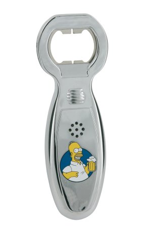 Wesco Homer & Moe Chrome Talking Bottle Opener