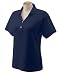 Devon & Jones Classic Ladies' Pima Pique Short-Sleeve Polo. D100W - Large - Navy