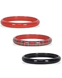 KIRRA Trio Plaid Bangles Bracelet