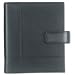 Looseleaf Nappa Leather Organizer, 8-1/2 x 11, Black
