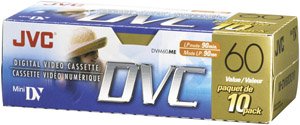 Jvc Mdv60Du10 Mini Digital Video Cassette (10-Pk)