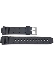 Casio Replacement 14mm Black Watch Strap - P3036