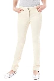 Cotton Rich Flat Front Cosy Jeans