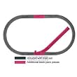 LIONEL O FASTRACK SIDING TRACK PACK