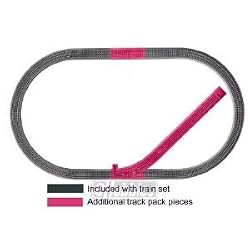 LIONEL O FASTRACK SIDING TRACK PACK
