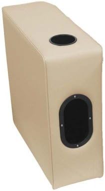 AMRW-WD105-204 * Wise Boat Seats Square Pontoon Arm Rest - White