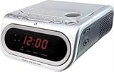 GPX CC208S CLOCK RADIO WITH CD PLAYER