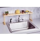 Lipper International 579 Beechwood Over-The-Sink Shelf