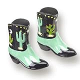 Western Cowboy Boots Salt and Pepper Shakers