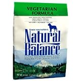 Natural Balance Vegetarian Formula Ultra Premium Dog Food- net wt. 17 lbs.