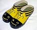 Women's Yellow and Black Bumblebee Waterproof Rubber Rain & Garden Clogs
