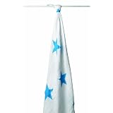 aden+anaisMuslinSingleSwaddleWrap,BrilliantBlue