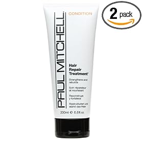 Paul Mitchell Hair Repair Treatment Conditioner, 6.8-Ounce Tubes (Pack of 2)