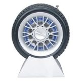 Novelty Desktop 4 Car Tyre AM/FM Radio Music Player