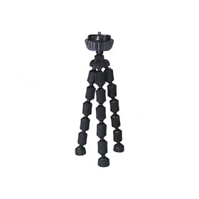 Flexible Travel 10 Spider Tripod, Perfect for Digital and SLR Cameras