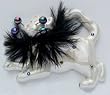 Whimsiclay Luz Cat Magnet