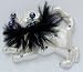 Whimsiclay Luz Cat Magnet