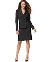 Tahari by ASL Suit, Ruffle Collar Skirt