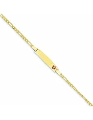 14K Gold Medical Jewelry Bracelet 8 Inches