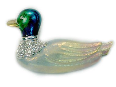 ENAMEL DUCK PIN