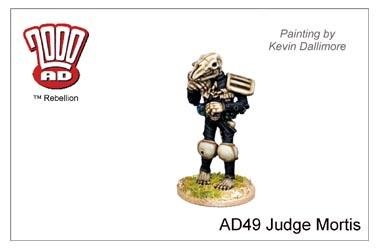 Judge Dredd 28mm Miniatures: Judge Mortis