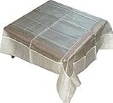 Square Tablecloth in Tissue Silk Handmade Home Decor from India (btc065)