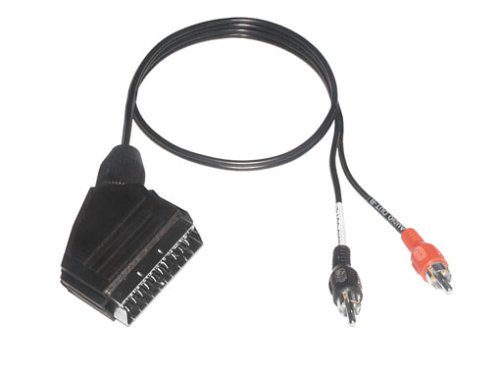 Dr.-Ing. Sieger Videokabel Scart-Stecker/2 Cinch-Stecker