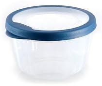 Rubbermaid FG5152C4EBLUE Flex & Seal Round 4-Cup Food Storage Container
