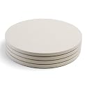 Pizzacraft PC0003 8" Round Ceramic Mini Baking/Pizza Stones, Set of 4