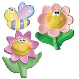 Wallables Interactive Flowers and Bee Wall Decor