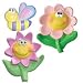 Wallables Interactive Flowers and Bee Wall Decor