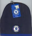 Chelsea FC beanie hat navy blue