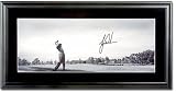 PGA Tiger Woods Autographed Sweet Swing 30x12 Panoramic Photo - Framed (UDA)