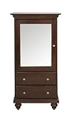 Offspring Violet 2 Drawer Mirrored Armiore, Java