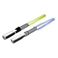 Official Star Wars Wii Anakin & Yoda Light-Up Replica Lightsabers - Dueling Pack
