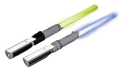 Official Star Wars Wii Anakin & Yoda Light-Up Replica Lightsabers - Dueling Pack