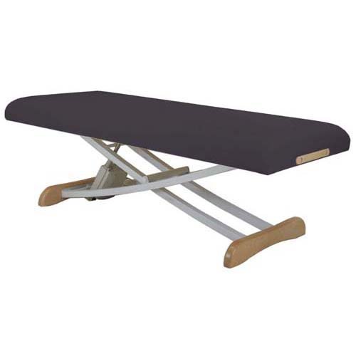 Radiance Flat Top Massage Table - Quickship Package: Durotouch Fabric Color-Ebony