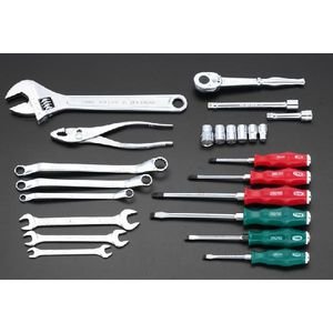 ｷｬﾋﾞﾈｯﾄ付・工具セット[24点]